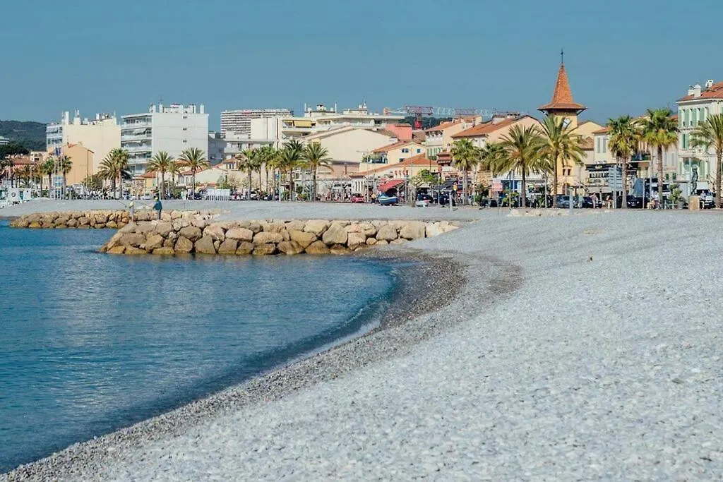 Apartmán Appartement Bord De Mer « La Petite Ma-Line » Cagnes-sur-Mer