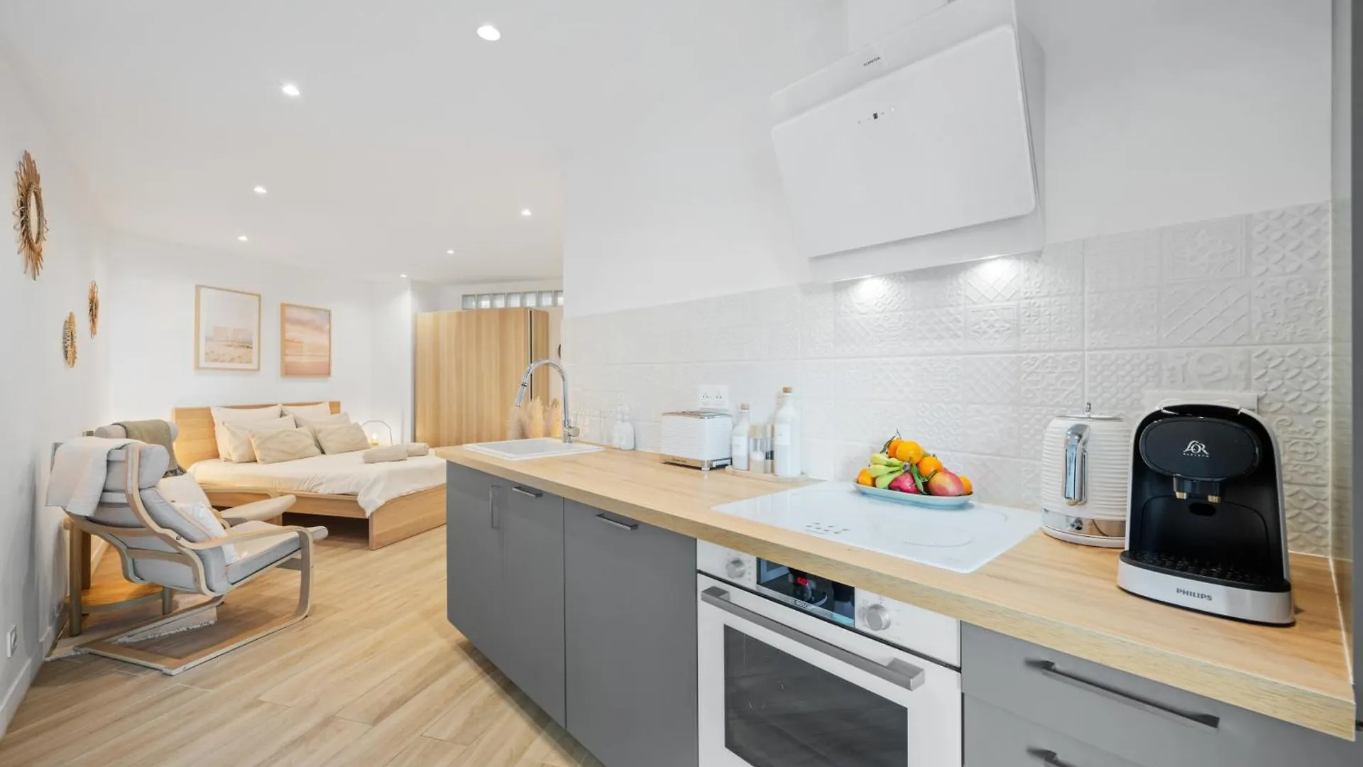 Apartmán Appartement Bord De Mer « La Petite Ma-Line » Cagnes-sur-Mer