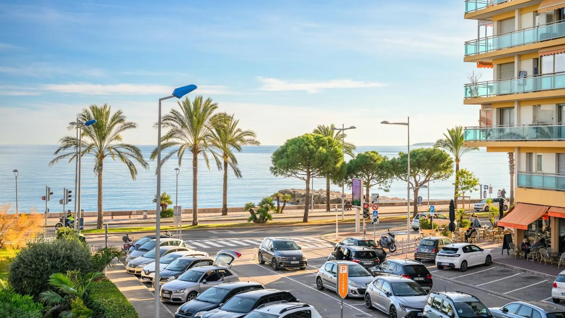 Apartmán Appartement Bord De Mer « La Petite Ma-Line » Cagnes-sur-Mer